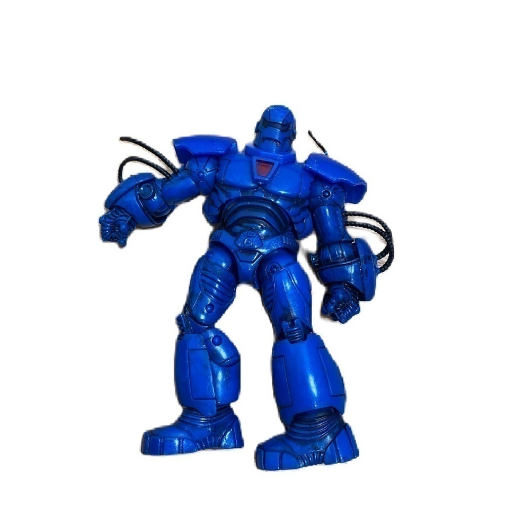Iron Man 2 2010 Classic Iron Monger Comic Series #5 Marvel Action Figure Blue